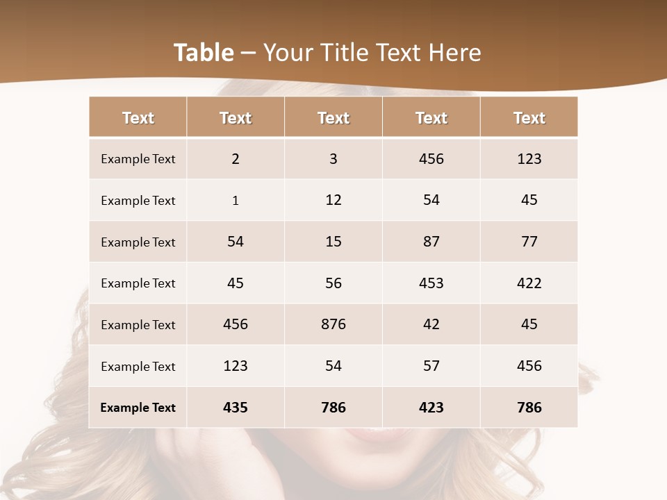Style Tiara Gorgeous PowerPoint Template