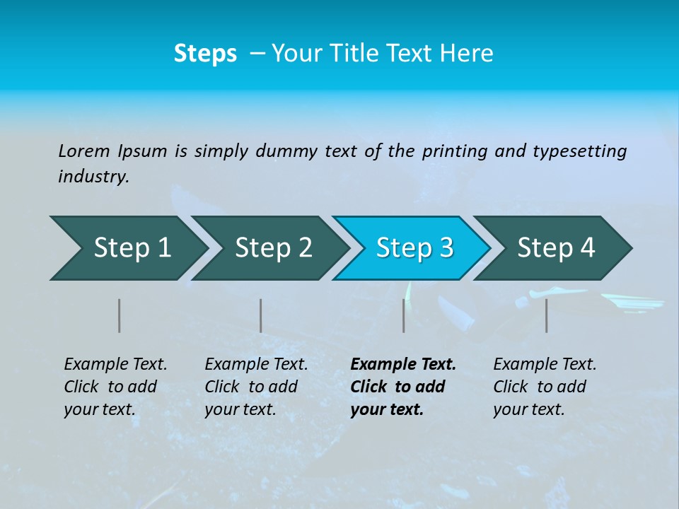 Poisson Ange Red Sea Ange PowerPoint Template