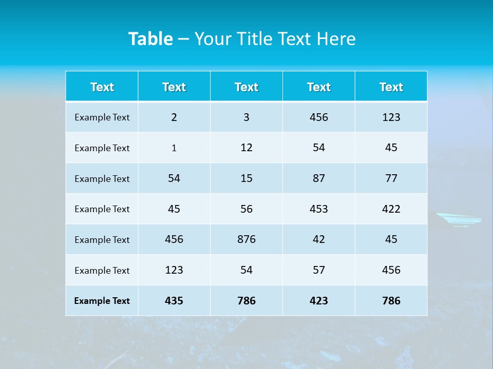 Poisson Ange Red Sea Ange PowerPoint Template