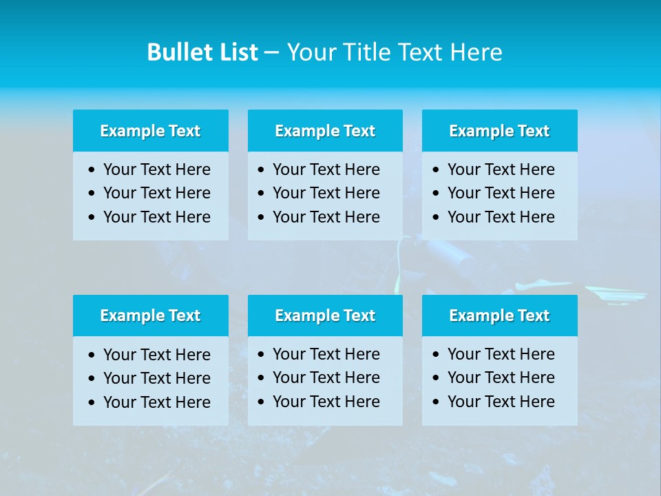 Poisson Ange Red Sea Ange PowerPoint Template