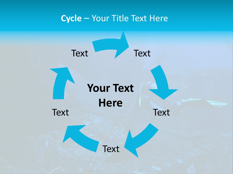 Poisson Ange Red Sea Ange PowerPoint Template