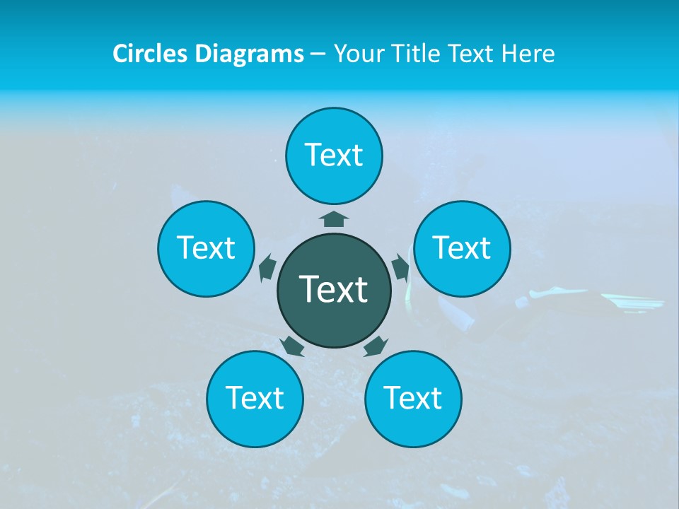 Poisson Ange Red Sea Ange PowerPoint Template