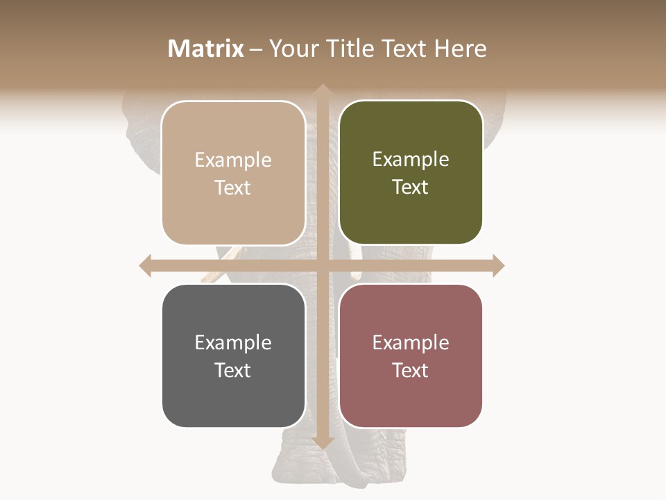 Ivory Single Standing PowerPoint Template