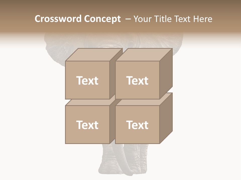 Ivory Single Standing PowerPoint Template