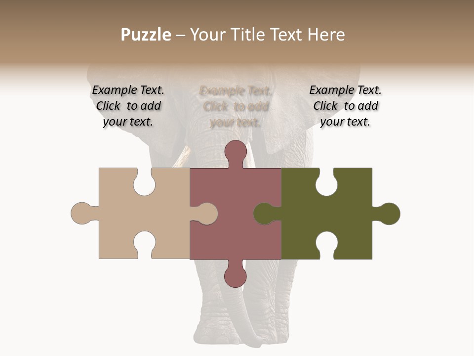 Ivory Single Standing PowerPoint Template