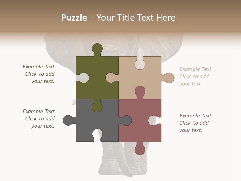 Ivory Single Standing PowerPoint Template