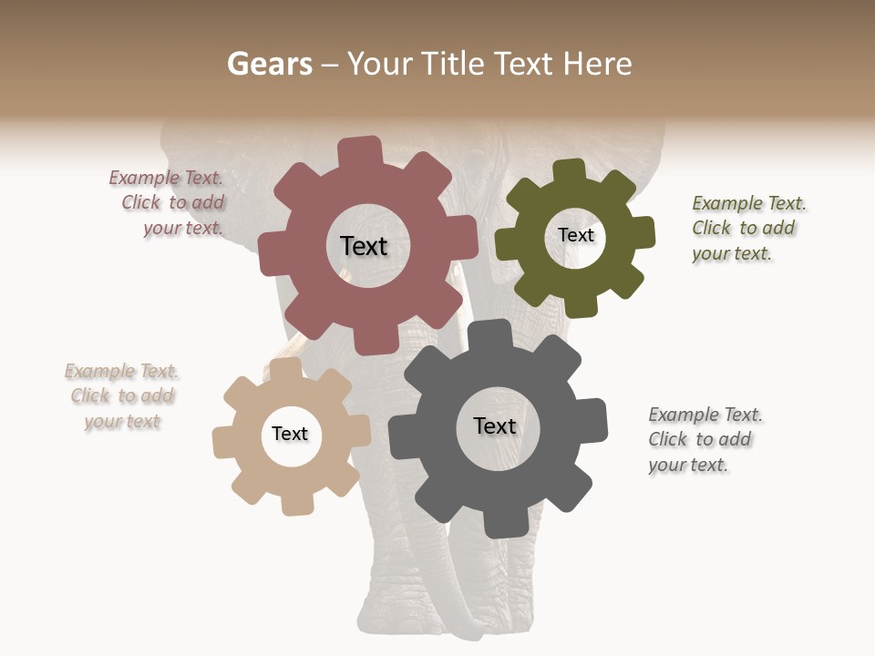 Ivory Single Standing PowerPoint Template