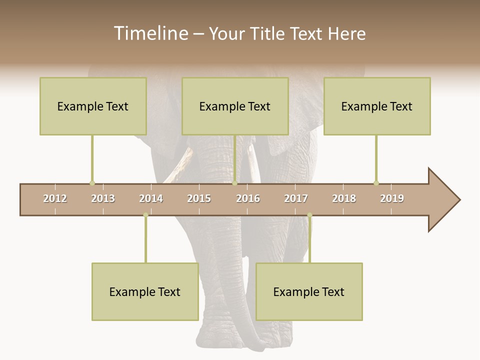Ivory Single Standing PowerPoint Template