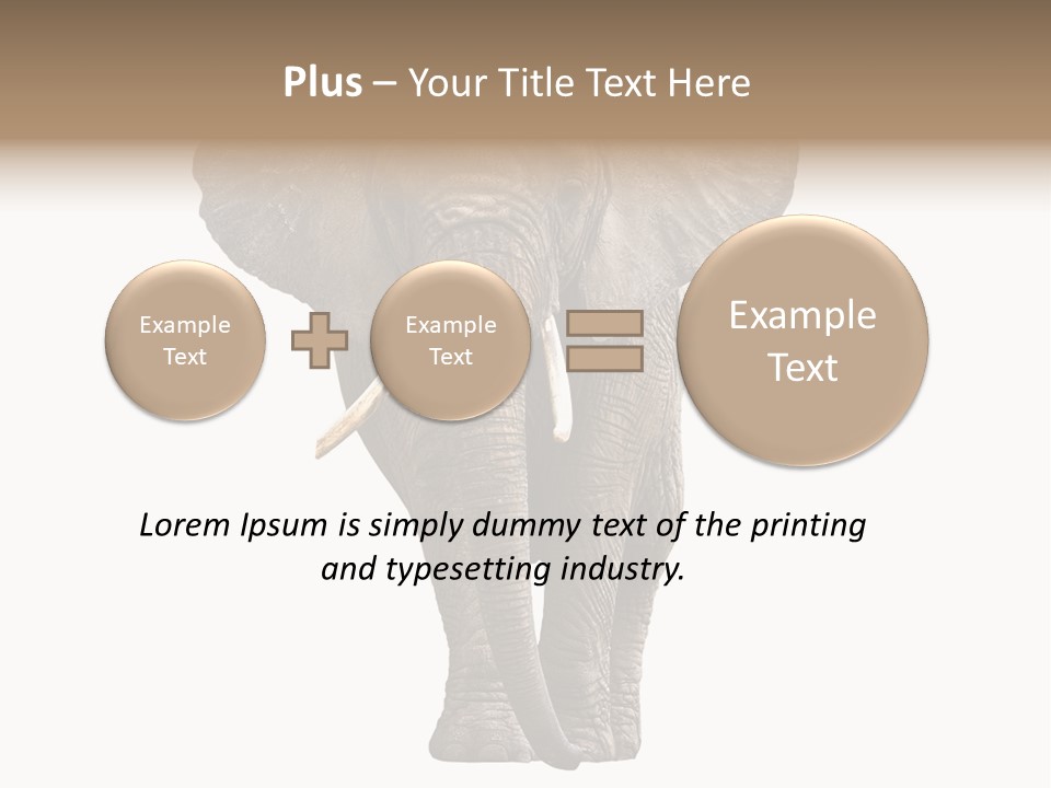 Ivory Single Standing PowerPoint Template