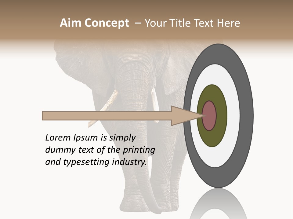 Ivory Single Standing PowerPoint Template