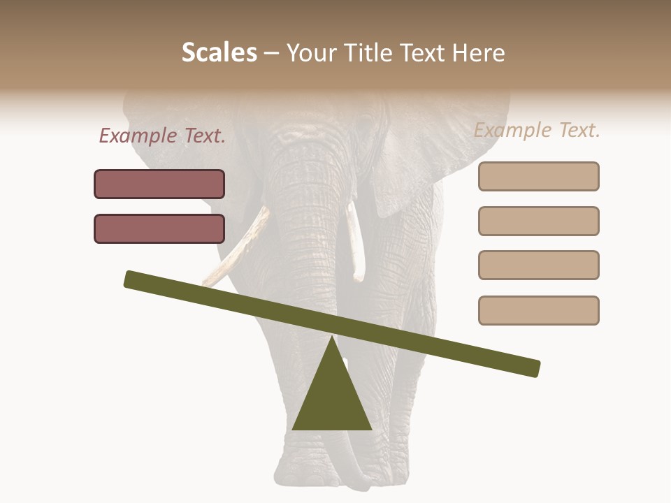Ivory Single Standing PowerPoint Template