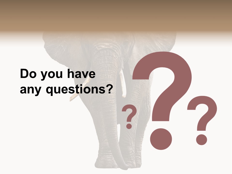 Ivory Single Standing PowerPoint Template