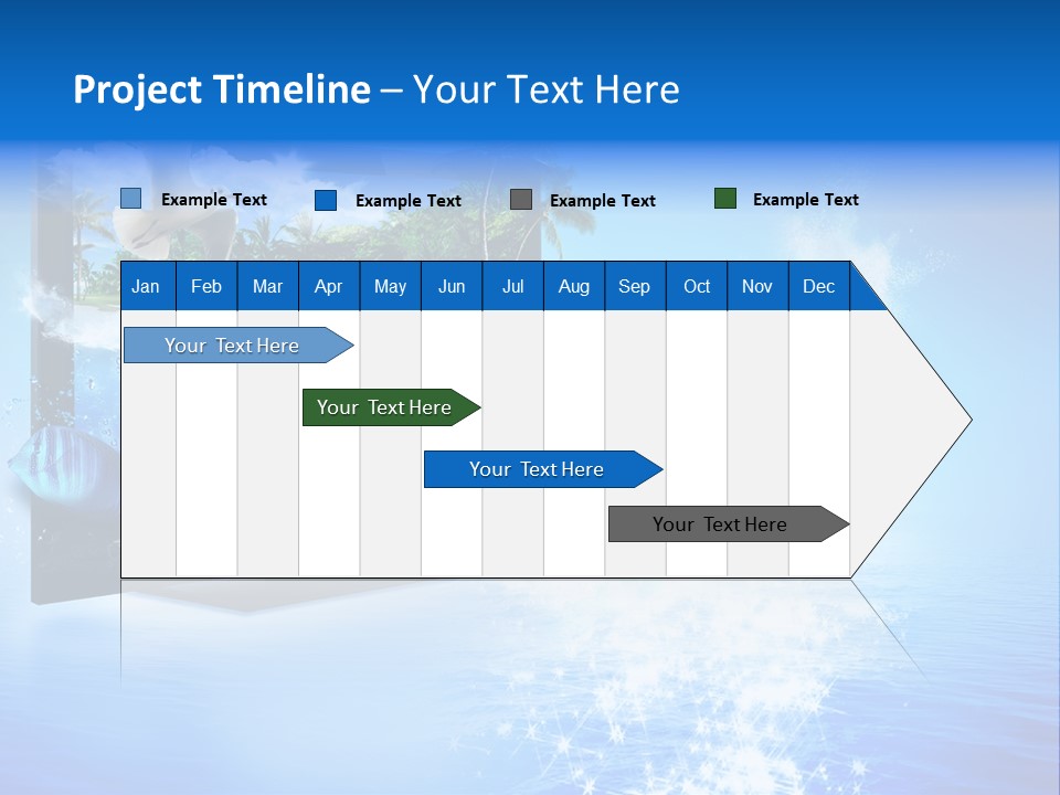 Threedimensional Clouds Flow PowerPoint Template
