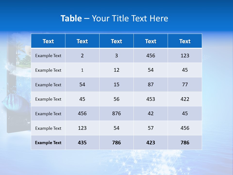 Threedimensional Clouds Flow PowerPoint Template