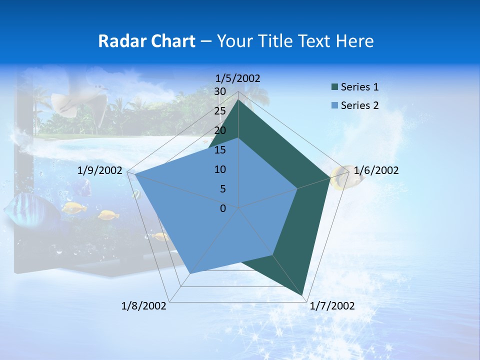 Threedimensional Clouds Flow PowerPoint Template