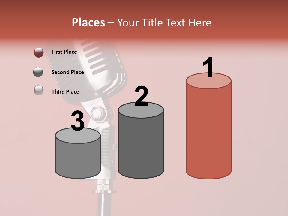 Singing Retro Musical PowerPoint Template