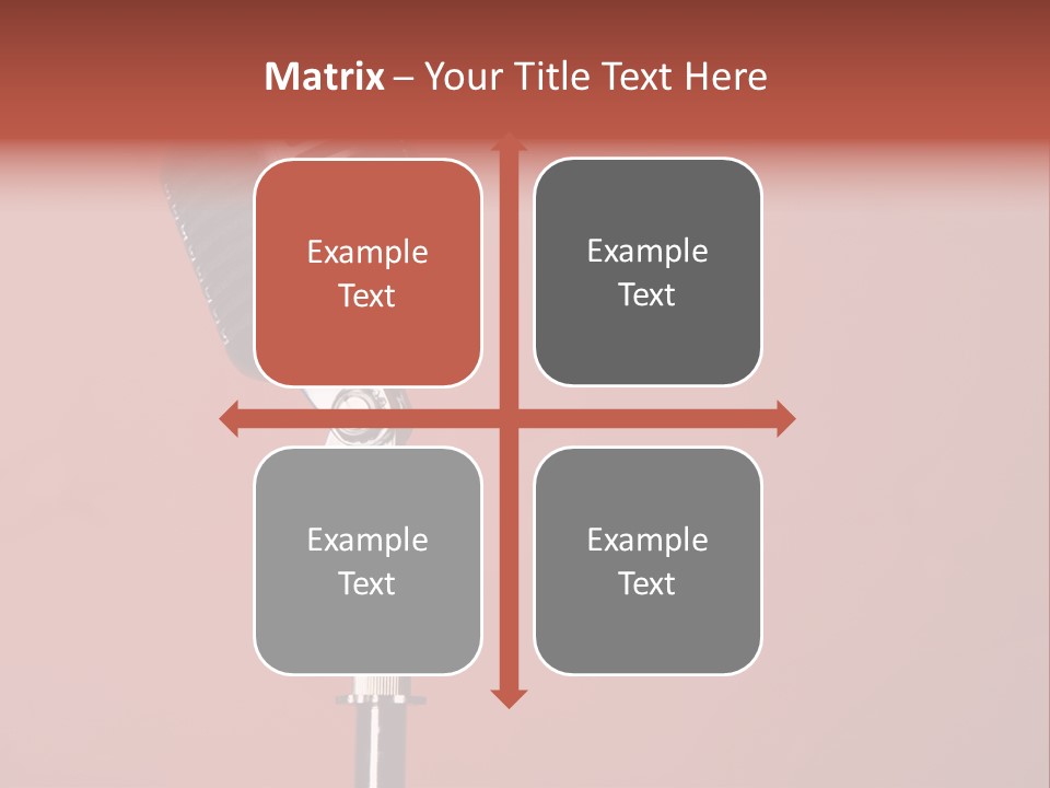 Singing Retro Musical PowerPoint Template