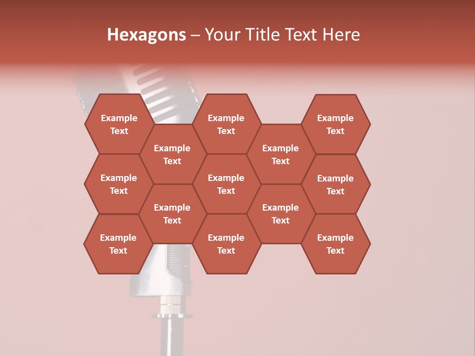 Singing Retro Musical PowerPoint Template