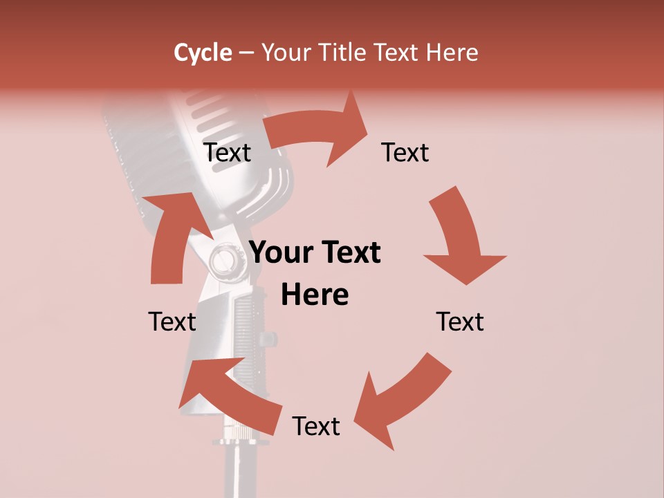 Singing Retro Musical PowerPoint Template