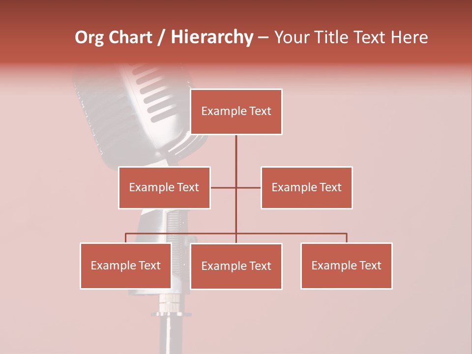 Singing Retro Musical PowerPoint Template