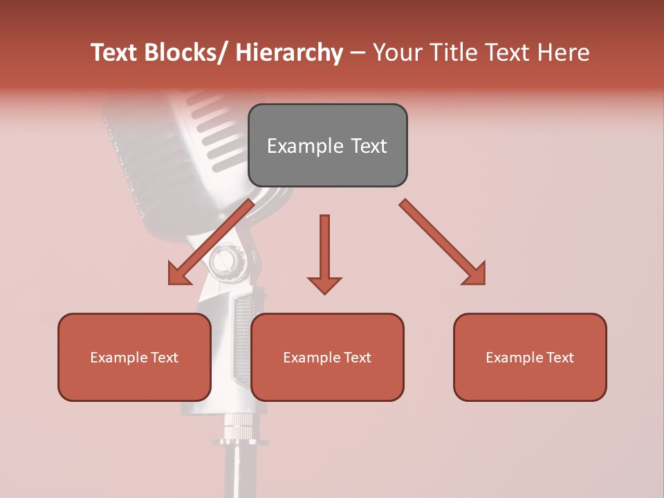 Singing Retro Musical PowerPoint Template