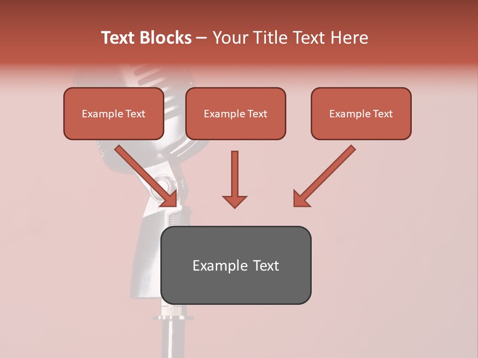 Singing Retro Musical PowerPoint Template