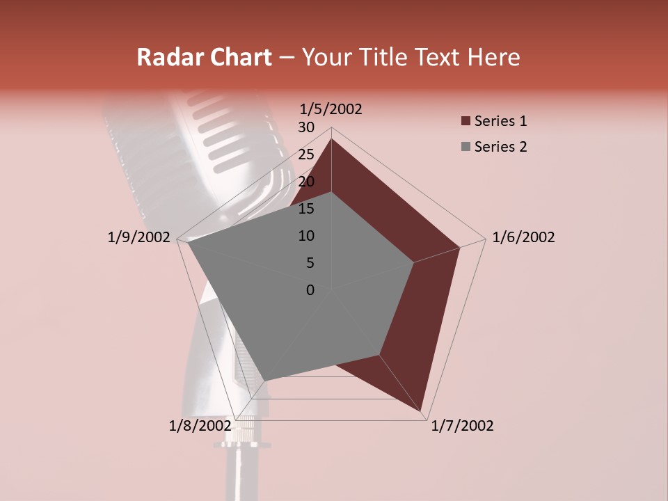 Singing Retro Musical PowerPoint Template