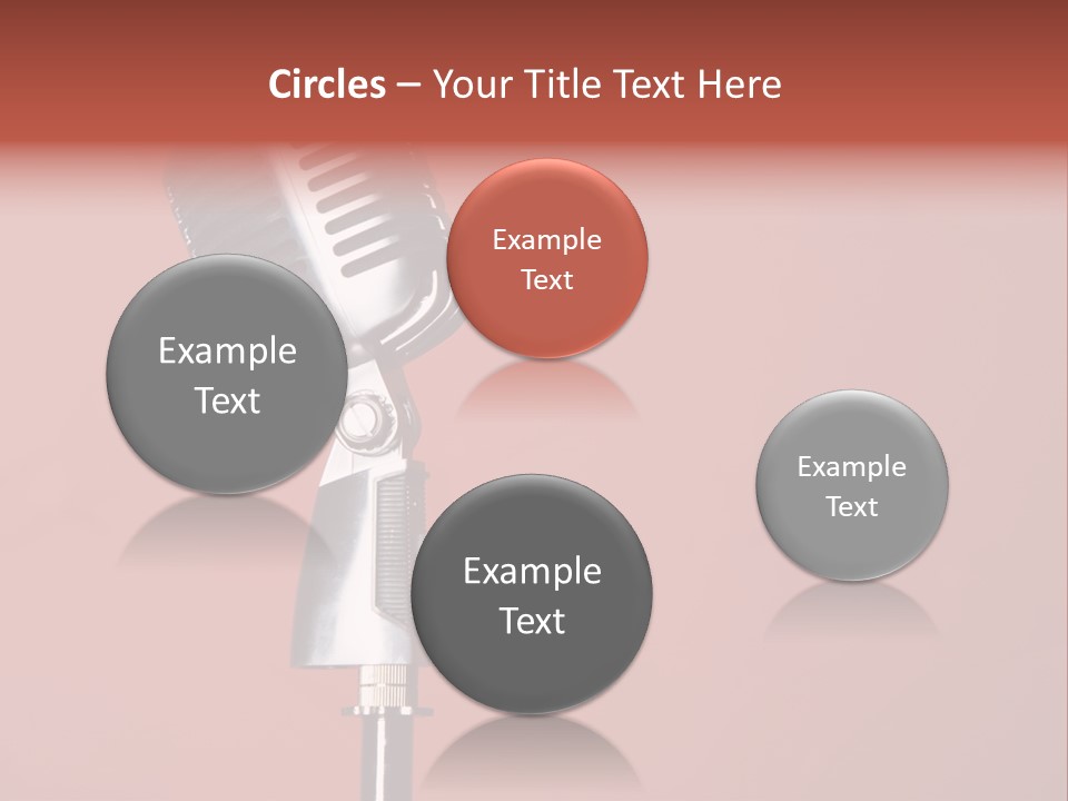 Singing Retro Musical PowerPoint Template