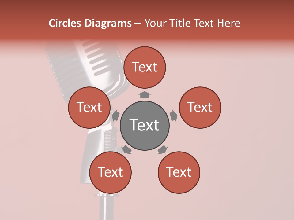 Singing Retro Musical PowerPoint Template