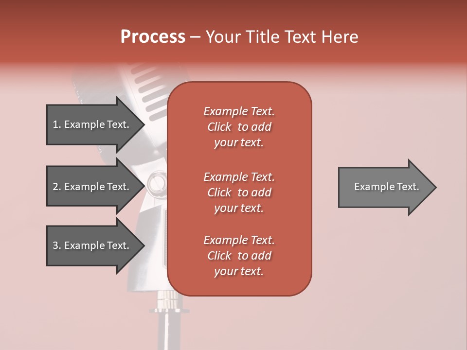 Singing Retro Musical PowerPoint Template