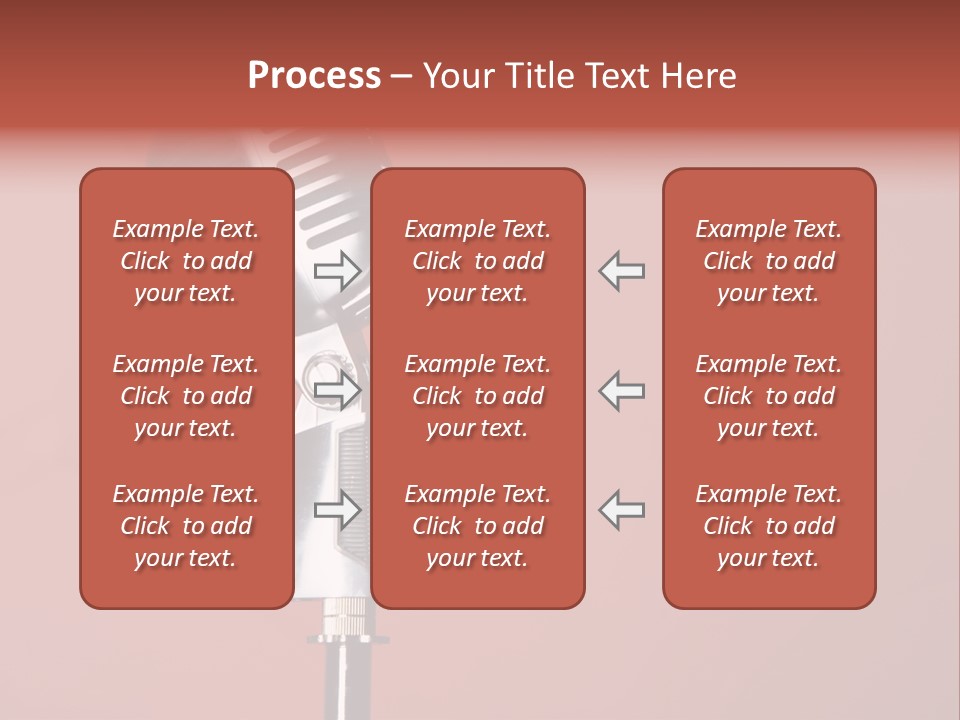Singing Retro Musical PowerPoint Template