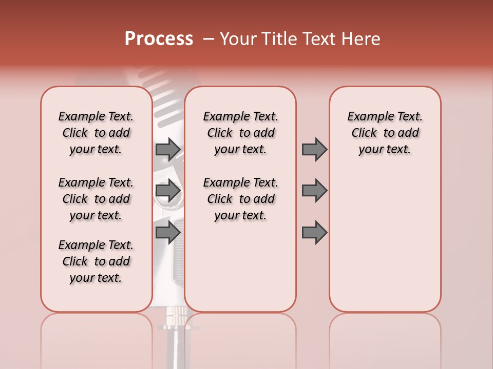 Singing Retro Musical PowerPoint Template