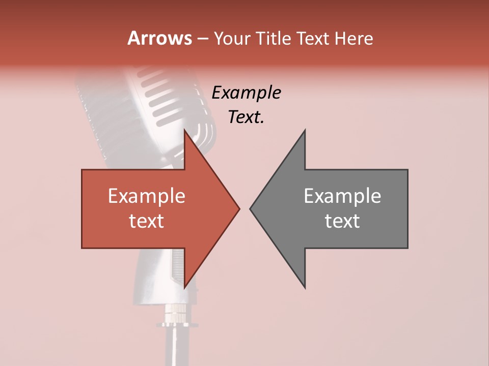 Singing Retro Musical PowerPoint Template