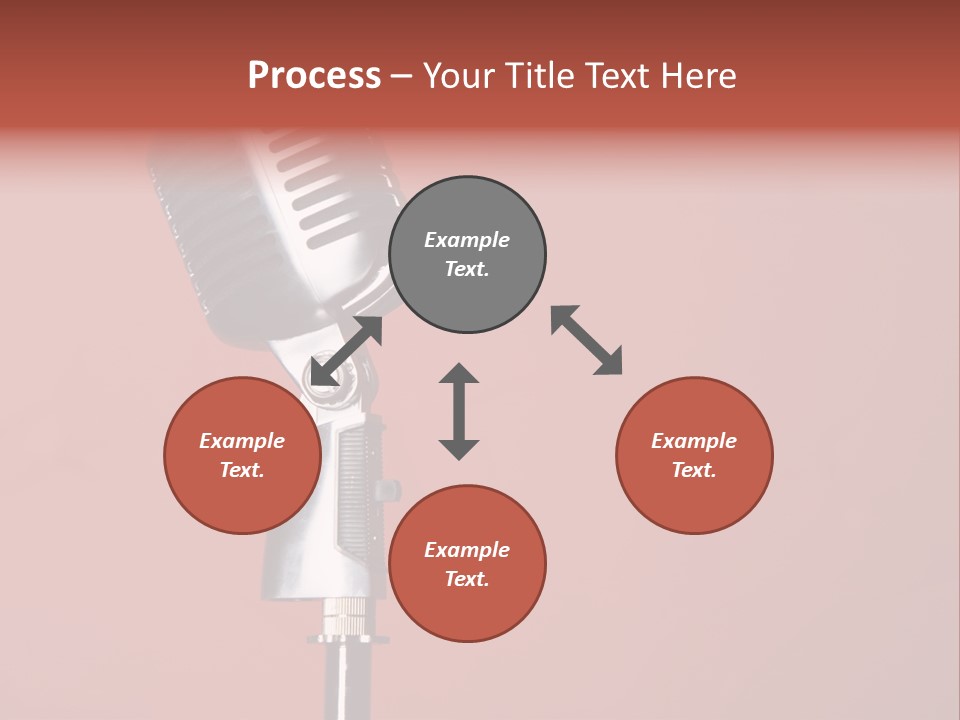 Singing Retro Musical PowerPoint Template