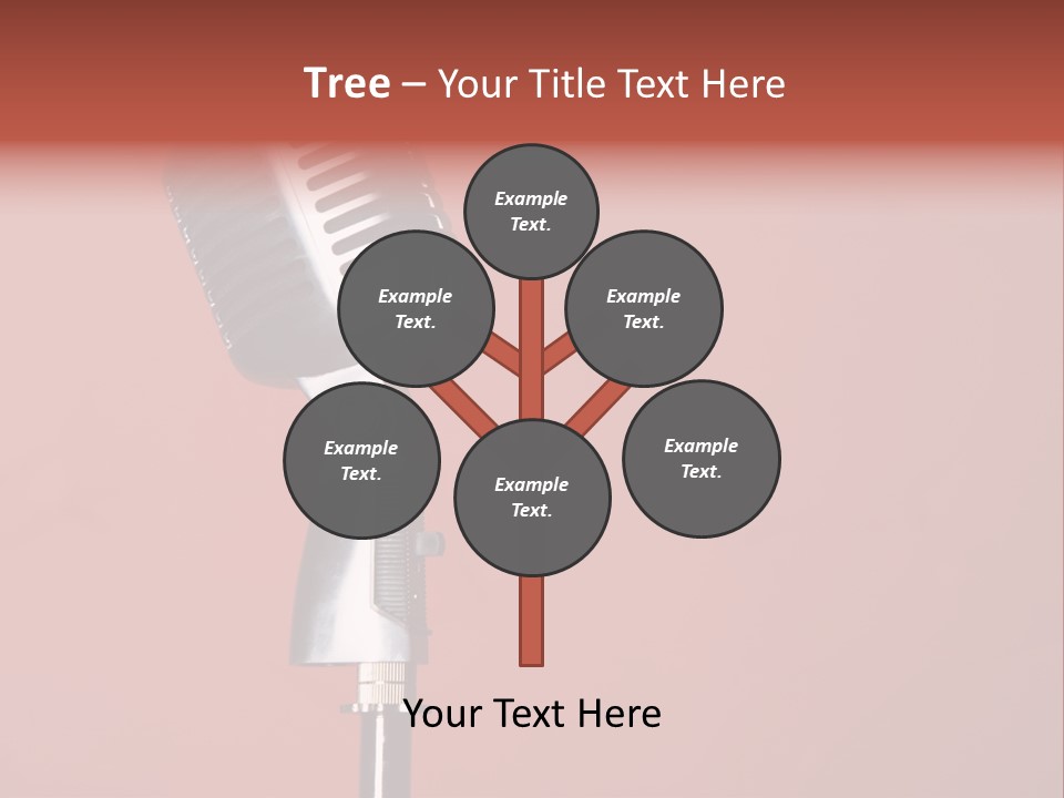 Singing Retro Musical PowerPoint Template