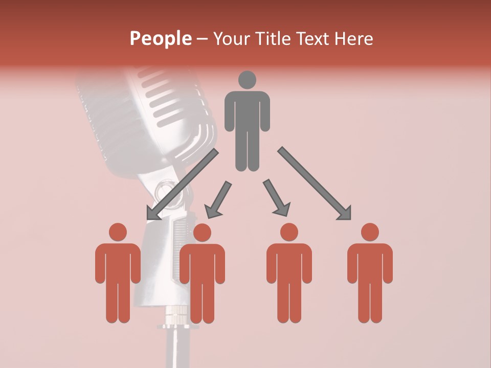 Singing Retro Musical PowerPoint Template