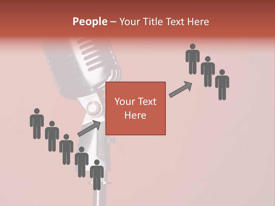 Singing Retro Musical PowerPoint Template