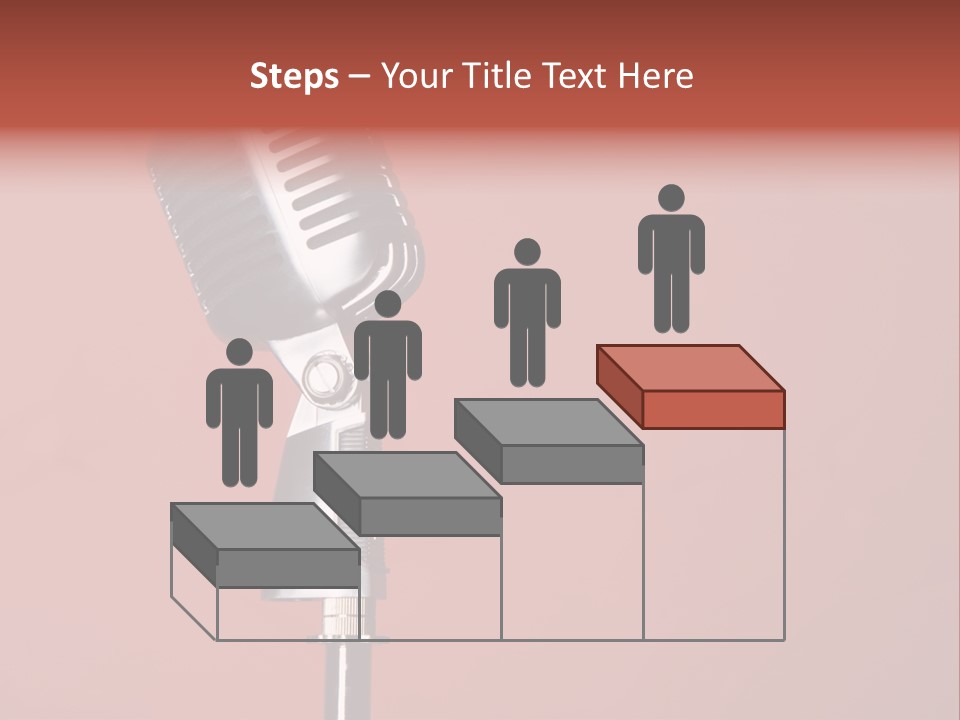 Singing Retro Musical PowerPoint Template