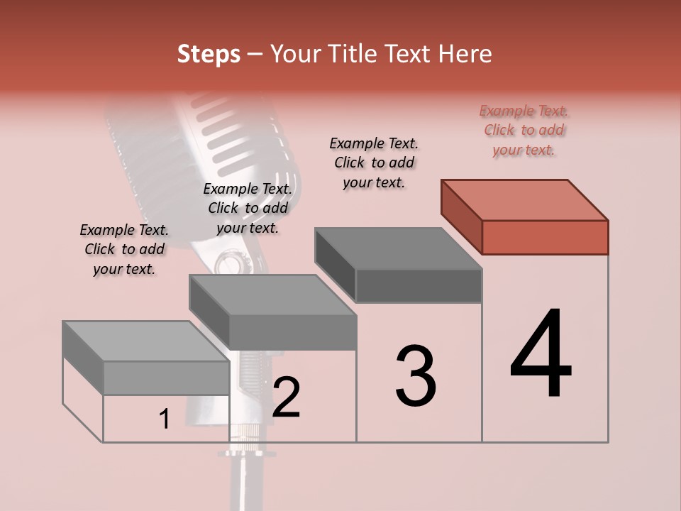 Singing Retro Musical PowerPoint Template