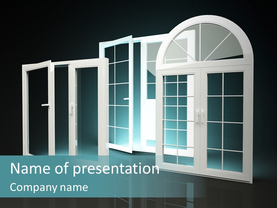 Bia Plastik Budowa PowerPoint Template