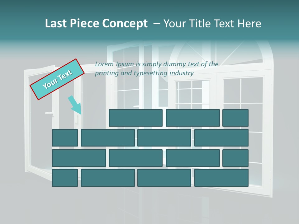Bia Plastik Budowa PowerPoint Template