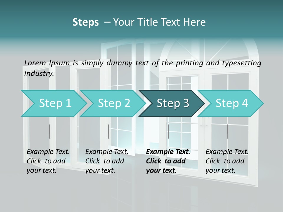 Bia Plastik Budowa PowerPoint Template