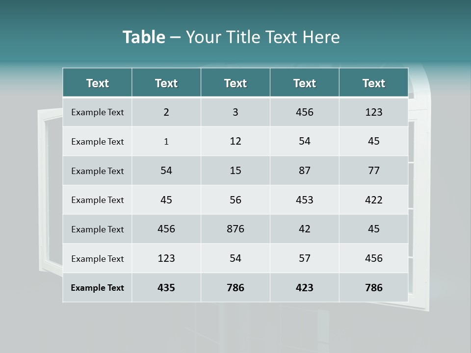 Bia Plastik Budowa PowerPoint Template