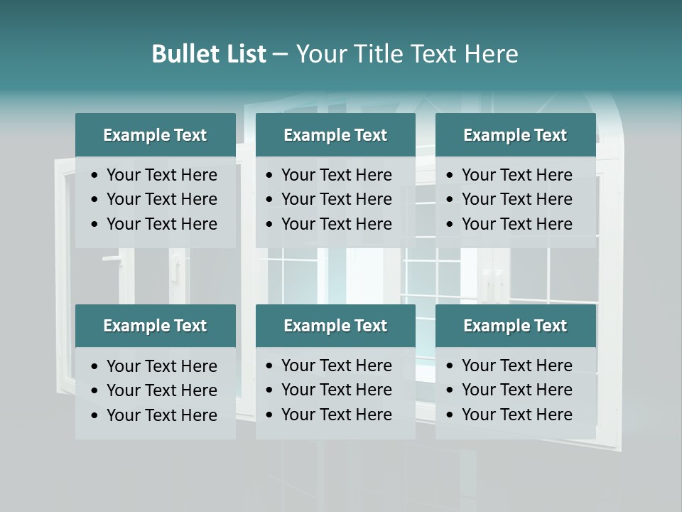 Bia Plastik Budowa PowerPoint Template