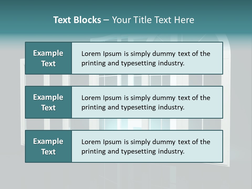 Bia Plastik Budowa PowerPoint Template