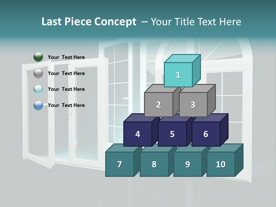 Bia Plastik Budowa PowerPoint Template