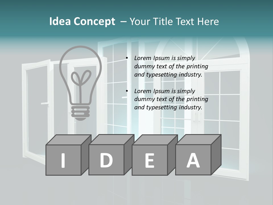 Bia Plastik Budowa PowerPoint Template