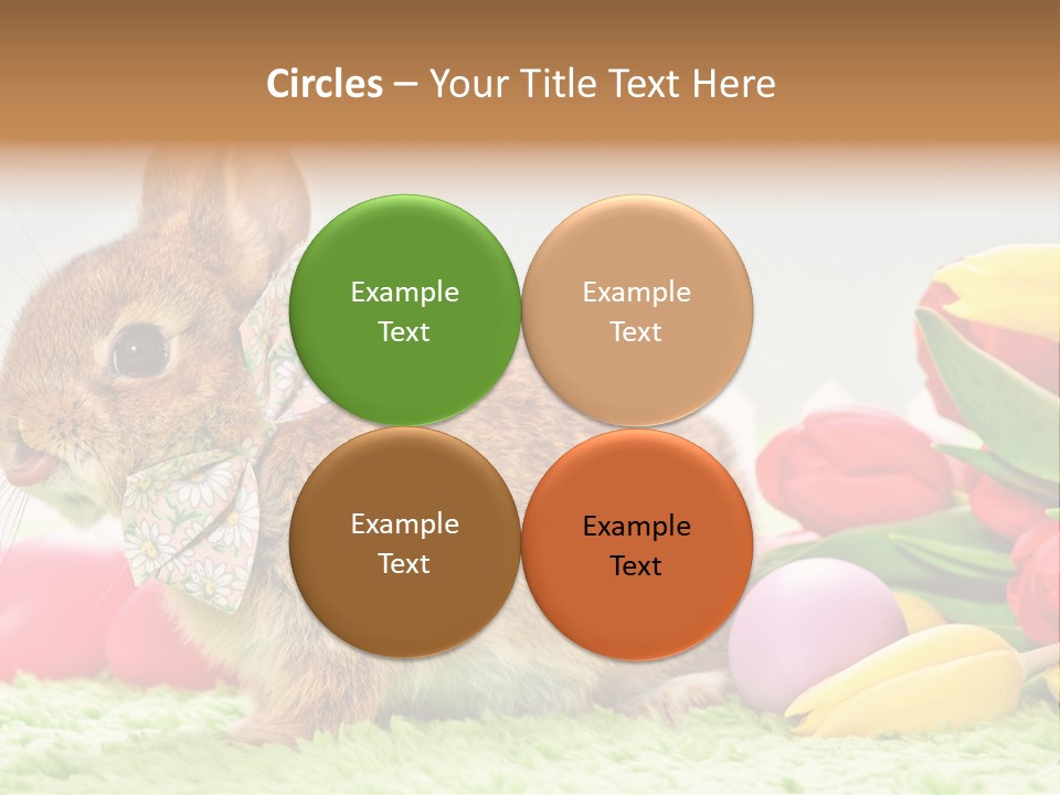 Farbe Blau Jahreszeit PowerPoint Template