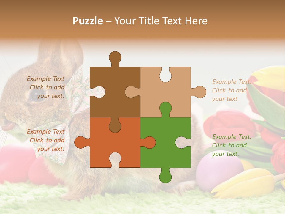 Farbe Blau Jahreszeit PowerPoint Template