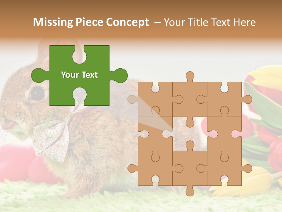 Farbe Blau Jahreszeit PowerPoint Template